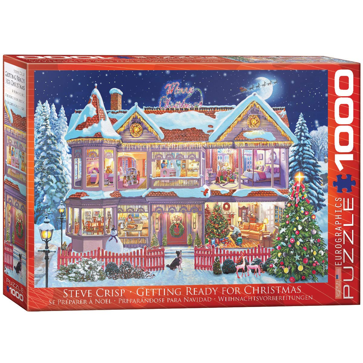 Eurographics 6000-0973 Getting Ready for Christmas 1000 Piece